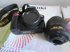Nikon D D60 10.2Mp Digital Slr Camera - Black (Kit w/ 18-55mm Lens) *No Charger*