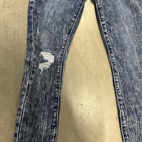 TRUE RELIGION Damen 27 Halle Jeans Mid Rise Super Skinny Distress - Bild 2 von 11
