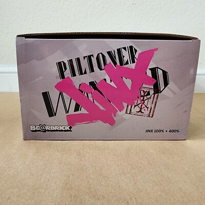 その他 BE@RBRICK ARCANE JINX 100% & 400% Bearbrick x Riot Games Jinx 100% 400% Set Arcane League of