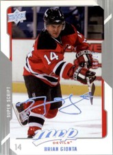 2008-09 Upper Deck MVP Super Script #174 Brian Gionta /25 - NM-MT