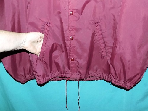 Nice! Vtg 60s-70s HARVARD UNIV. WINDBREAKER JACKET, CHAMPION RUNNING MAN TAG, L - Picture 5 of 12