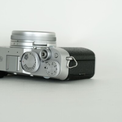 Fujifilm X100V Digital Camera Silver Excellent Condition w/ Extras
