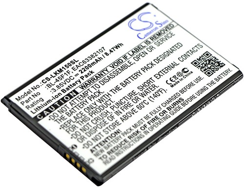 Li-ion Battery for LG K8 plus 2018 K8 plus 2018 LTE K9 2018 3.85V 2200mAh - 第 2/3 張圖片