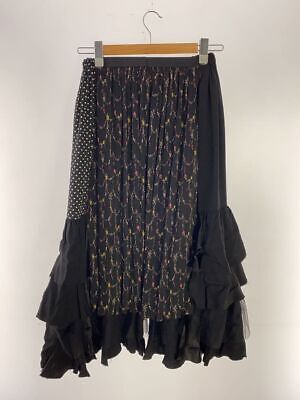 COMME des GARCONS long skirt docking polka dot flower COMME des GARCONS long skirt docking polka dot flower