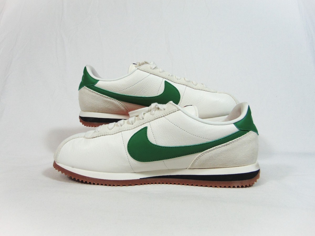 Nike Cortez Sail & Aloe Verde Running Casual Shoes Sz 12 NEW