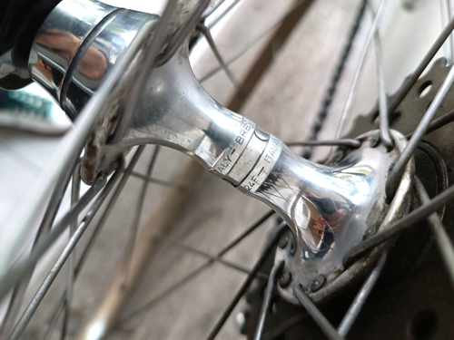 Colnago Master Retinato Gold-Black Early Generation - Campagnolo C RECORD Delta - Imagen 21 de 24