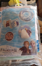 Frozen 2 Inflatable Swim Set - Inflatable Arm Floats, Raft Ball NEW