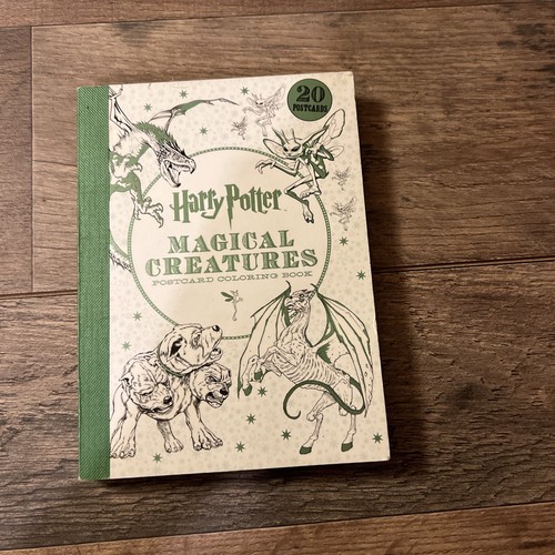 Harry Potter Magical Creatures Postcard Coloring Book by Scholastic