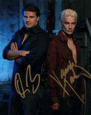 Angel & Spike Autographed 8x10 Photo Signed Reprint Buffy The Vampire Slayer