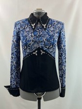 Small Western Show Pleasure Rail Shirt Jacket Clothes Showmanship Horsemanship