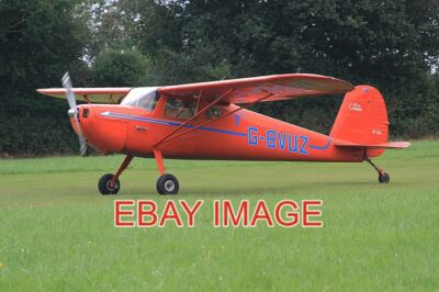 PHOTO  AEROPLANE G-BVUZ CESSNA 120 STOKE GOLDING 29-08-2021