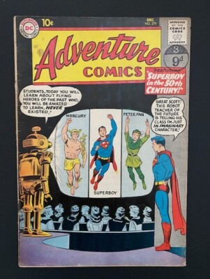 ADVENTURE Comics #279 (DC) Superboy, 1st White Kryptonite. Swan (Robot) c  1960!