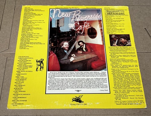 1980 Dave Hull & Sean Blackburn River of Swing Vinyl LP Record EX Complete Set - Picture 6 of 6