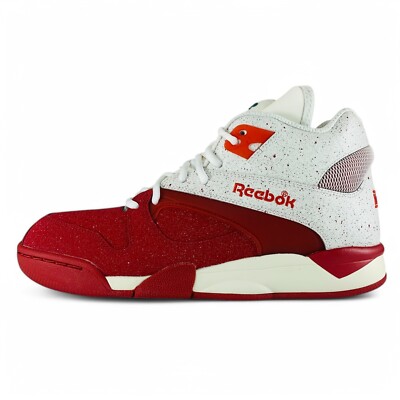 Reebok Court Victory Pump Chalk Vector Red Men's Shoes Sneakers 100208441