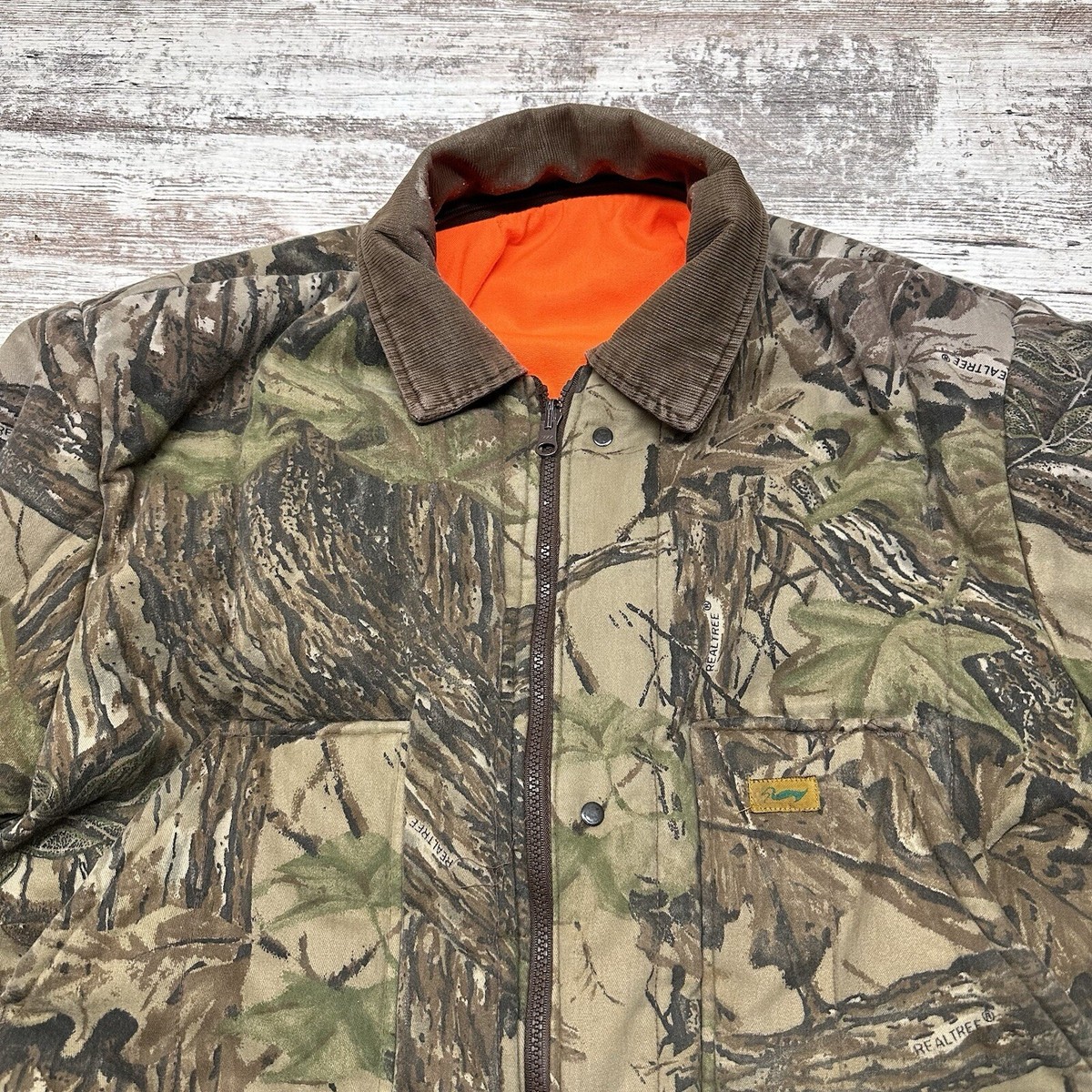Vintage Duxbak Jacket Mens Large Realtree Camo Reversible Vintage Duxbak Jacket Mens Large Realtree Camo Reversible