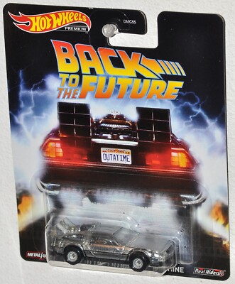 Hot Wheels 2019 Premium Back to the Future Time Machine OUTATIME MOC New DJF49