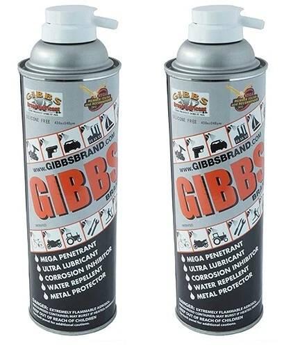 Lubricante marca Gibbs, aceite penetrante, multiusos, protector de metal (2 x 12 oz) Foto 2 de 4