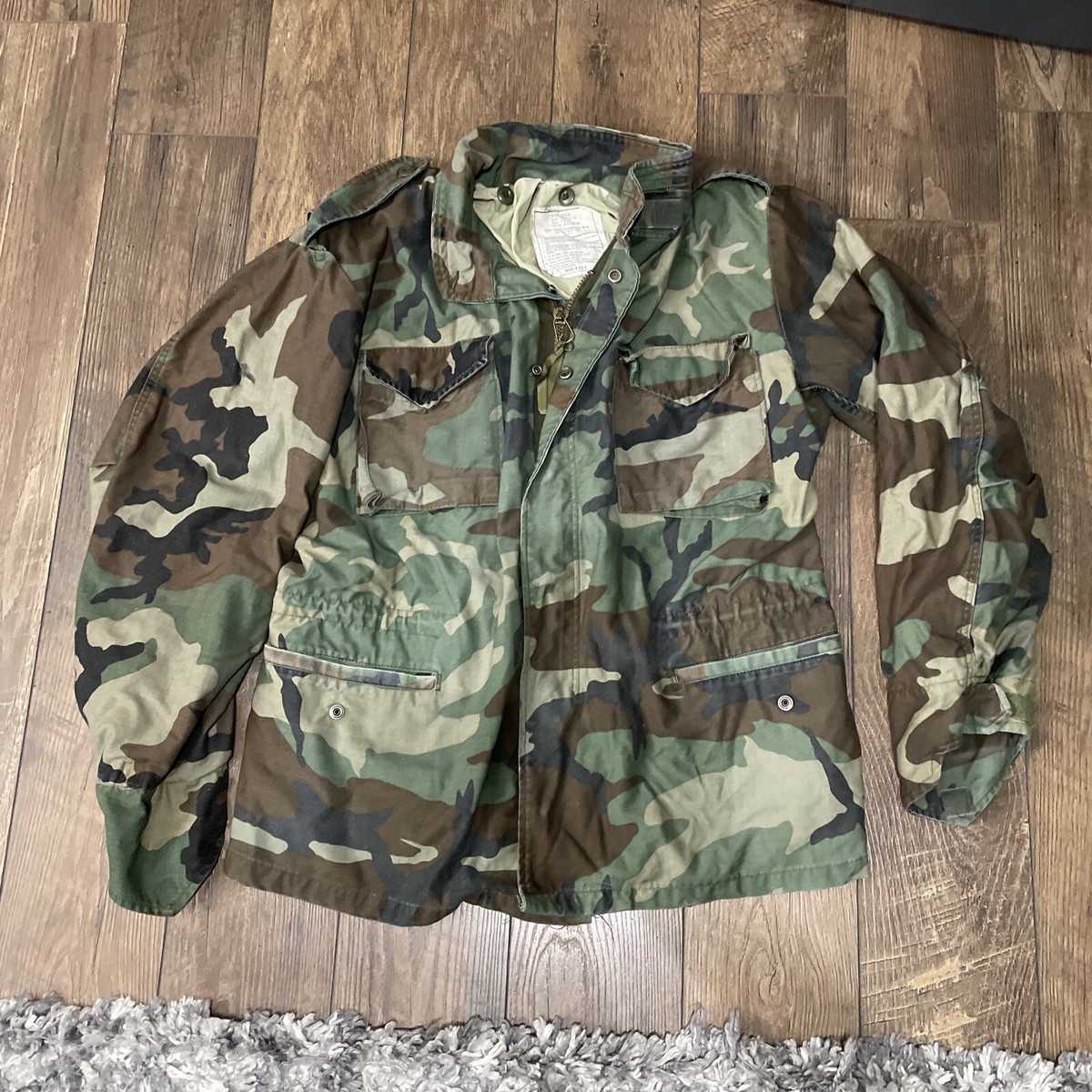 ジャケット・アウター US Army m65 Cold Weather Field Jacket US Army M65 Woodland Camo Field Jacket Coat Cold Weather