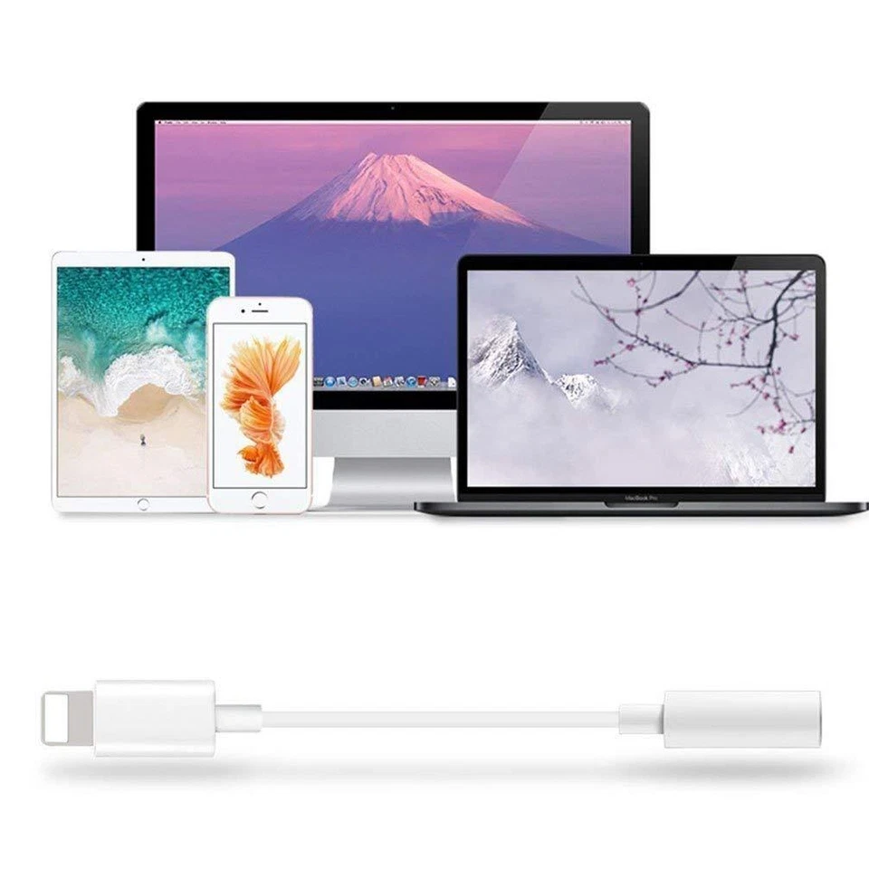 Apple Lightning to 3.5mm Headphone Jack Adapter for iPhone 7 8 PLUS X Xs Max - Image 2 of 4