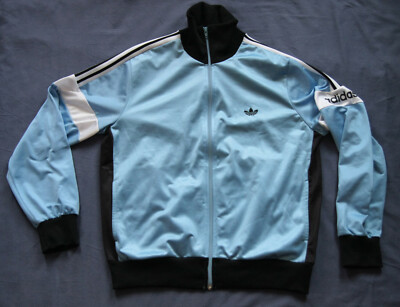 Adidas Jacket Vintage Retro Tracksuit Top Oldschool Trainingsjacke Track 80s