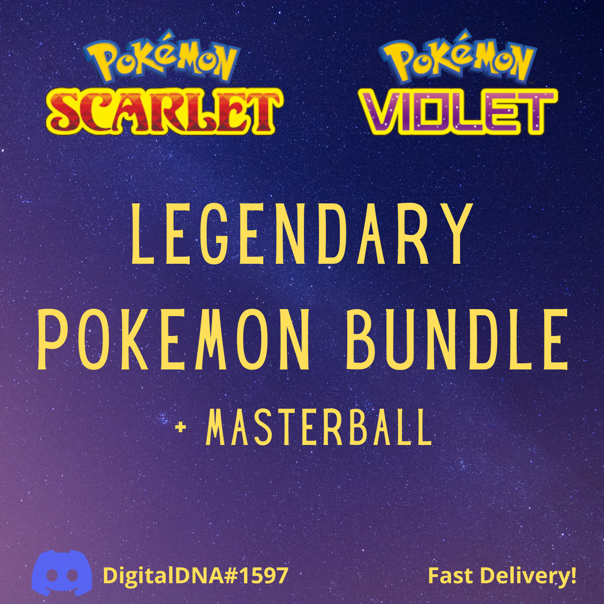 Pokemon Scarlet and Violet Legendaries