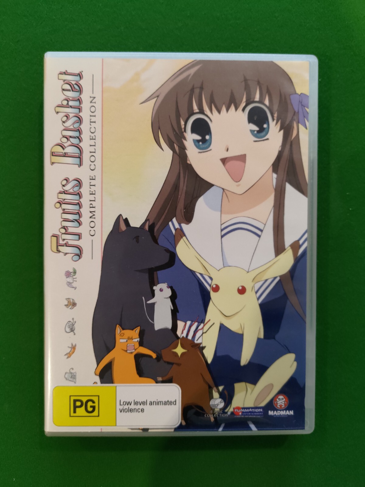 Fruits Basket Complete Collection Anime (2002, 4 Disc DVD, Region 4