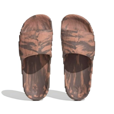 ★【Adidas】★ADIDAS ORIGINALS ADILETTE 22★BROWN★ Adidas Adilette 22 Brown Slides #IG7493 Men's Size 12