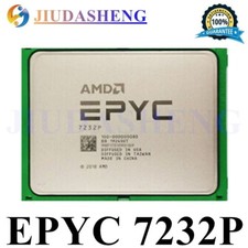 AMD Rome EPYC 7232P 3.10GHz 8-Core 32MB SP3 CPU Processor NO VENDOR LOCK