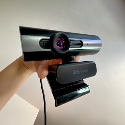Jelly Comb WGSXT-002 Webcam 1080P Full HD Web Camera USB w/ Built-in Microphone