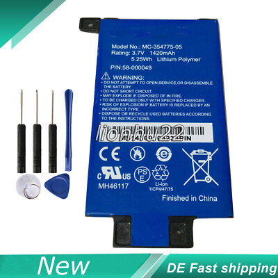 Neu 1420mAh Akku 58-000049 Für Amazon Kindle PaperWhite 2nd / 3rd Gen DP75SDI