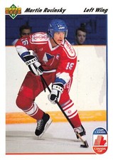 Martin Rucinsky 1991-92 Upper Deck #19 Czechoslovakia RC