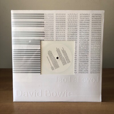 # David Bowie - LOVE IS LOST - 12'' EU 2013 Limited Edition White Vinyl [Sealed]