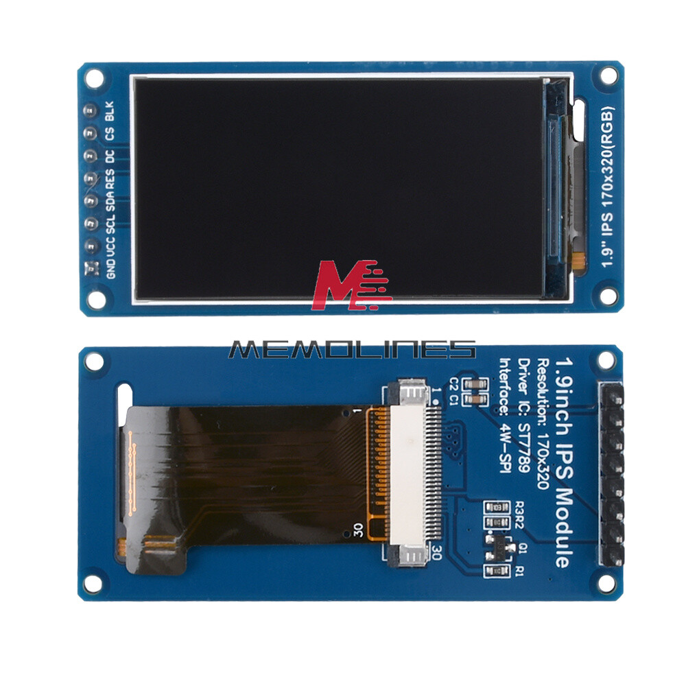 5.7 Cm SPI LCD-Modul – 76x284, ST7789, Niedriger Stromverbrauch, Weite Blickwinkel, Für Smart-Home, Wearables & Industrielle Geräte