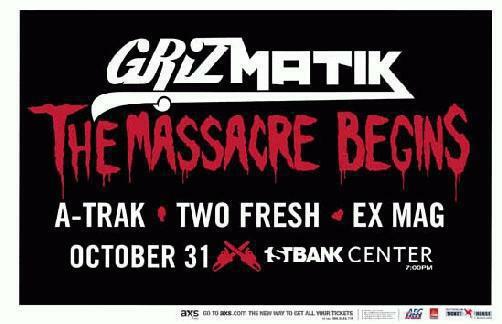 Grizmatik 1STBANK Center Poster
