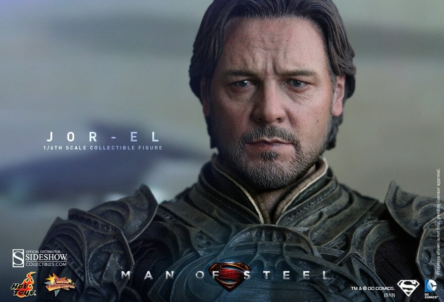 ホットトイズ　スーパーマン ジョー=エル JOR-EL SU-01 Hot Toys Superman Man of Steel Jor-El Action Figure for sale