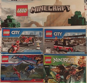 lego minecraft jurassic world