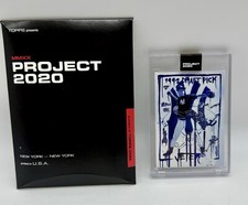 Derek Jeter 93 Topps Project 2020 Gregory Siff W/Box Factory Sealed Slab