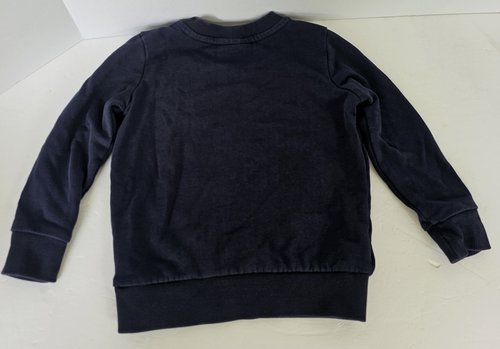 Hanna Andersson Shirt Girls 4 Navy Blue Rainbow Space Unicorn Embroidered Boys - Picture 5 of 8