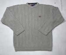 Vintage Chaps Ralph Lauren Fisherman Crewneck Sweater Men's Large Preppy