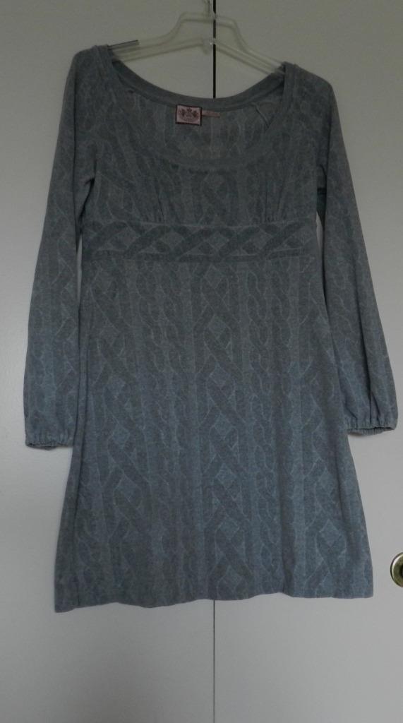 JUICY COUTURE MADE IN AMERICA DRESS SZ-M IMPORTED FABRIC 77 