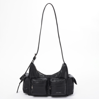 SAMO ONDOH Pocket Mug Bag M サイズ SAMO ONDHO Pocket Mug Bag M Nappa Black / SAMO ONDHO Shoulder Bag