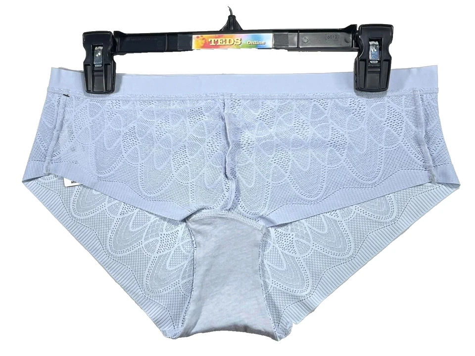 Nuevo con etiquetas DKNY Mujer L Encaje Comfort Hipster DK8083 Azul $22 Foto 4 de 4