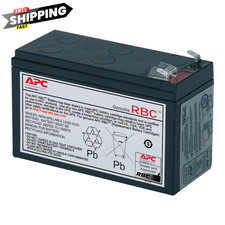 APC Genuine UPS Replacement Battery RBC17 for Models BE650G1 RBC17, Black