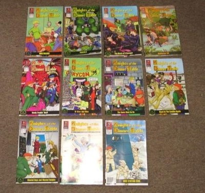 (11) Knights of the Dinner Table (Kenzer & Company) #23-28 34,39,40.43,44,62 EX