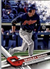 2017 Topps Walmart Holiday Snowflake #HMW21 Bradley Zimmer - BB