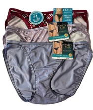 Lot/3 Vanity Fair Illumination String Bikinis Size 5 MSRP 40.50