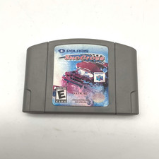 Polaris Snocross (Nintendo 64 N64, 1996) Authentic Cartridge Tested
