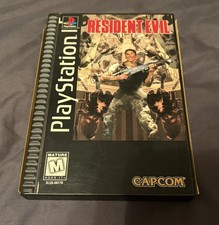 Resident Evil PS1 Long Box Playstation w/ Dis...