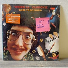 WEIRD AL YANKOVIC - Dare To Be Stupid w/hype sticker vinyl SEALED 1985 (Q-145)