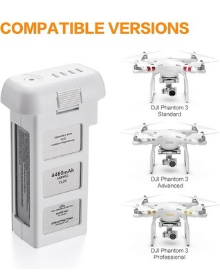 Dji phantom3 standard 美品 バッテリー他多数 DJI Phantom 3 Replacement Battery | ExpertPower Direct